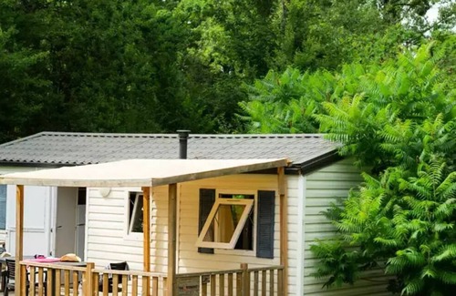 Nailhac House | Cozy Camping Coucou: Oceanfront Mobile Home for Families