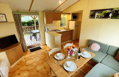 Saint-Bonnet-le-Chateau House | Family-Friendly Camping de la Belle Etoile with Kitchen & Spa