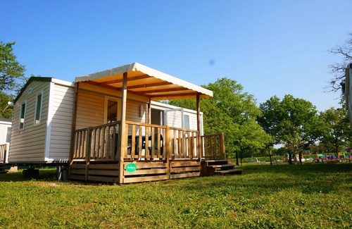 Bannay RV Rental | Pet-Friendly Retreat at Camping de l'Île with Pool & Dining