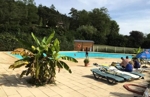 Plazac House | Inviting Camping Domaine du Lac***: Mobile Home for Families