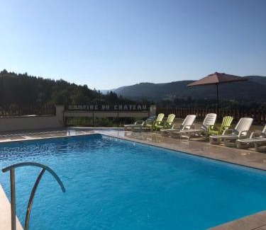 Granges-Aumontzey Apartment | Beachfront Camping du Château with Pool and Family Amenities