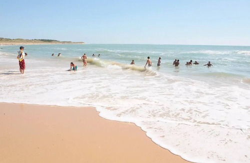 Domino House | Beachfront Retreat at Camping L'Anse Des Pins - Family Friendly