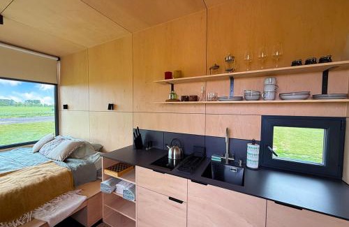 Zonnemaire Ski Chalet | Camping Hofstede Zonnevliet - Tiny house