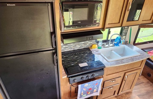 Crown Point House | Experience Camping in the Adirondacks with Pool & Kitchen