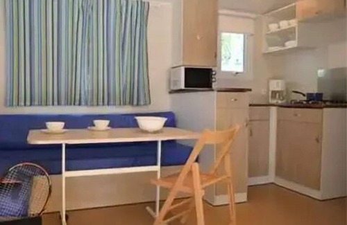 Domino House | Cozy Mobilhome at Camping L'Anse Des Pins with Ocean Views