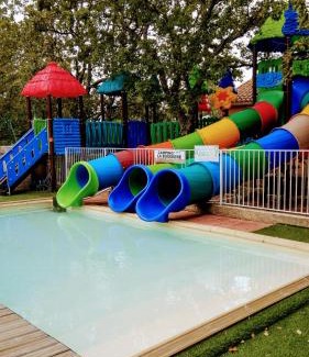 Barjac Other | Pet-Friendly Camping la Buissière with Oceanfront Pool