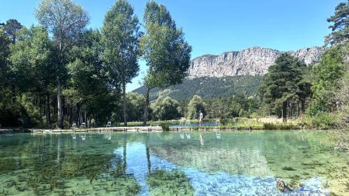 Saint-Auban Other | Pet-Friendly Camping La Pinatelle with Oceanfront Pool