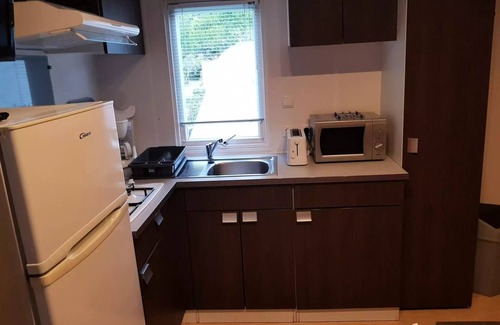 Saint-Nicolas des Eaux House | Cozy Camping Le Clos du Blavet: Family Mobile Home Escape