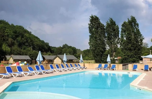 Marcillac-Saint-Quentin House | Experience Camping Le Pont de Mazerat: Nature Meets Comfort