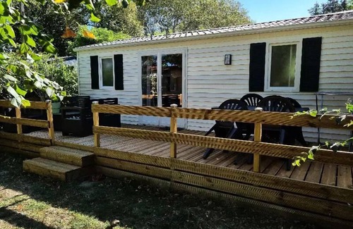 Revel House | Family-Friendly Mobile Home at Camping le Moulin du Roy