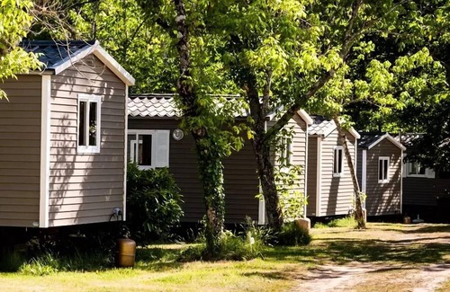 Saint-Julien-en-Born House | Cozy Mobile Home at Camping Le Soleil des Landes with Ocean View