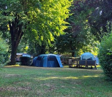 Saint-Cere Other | Pet-Friendly Camping Le Soulhol with Oceanfront Pool Access