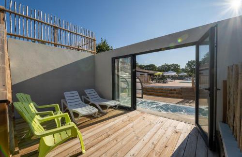 Rocamadour Other | Pet-Friendly Camping les Cigales with Pool & Ocean Views