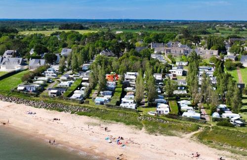 Ambon Other | Cozy Camping Les Goélands: Oceanfront Retreat Awaits You