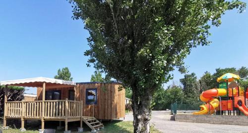 Ambon Other | Cozy Camping Les Goélands: Oceanfront Retreat Awaits You