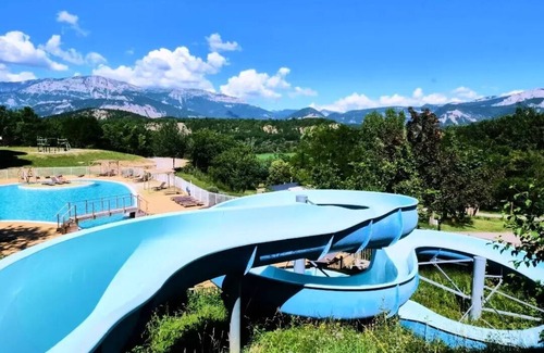 Recoubeau-Jansac House | Cozy Chalet at Camping maeva Escapades Le Couriou for Families