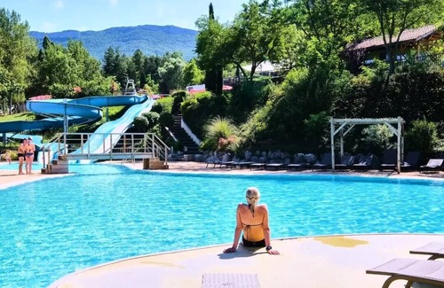 Recoubeau-Jansac House | Cozy Chalet at Camping maeva Escapades Le Couriou for Families