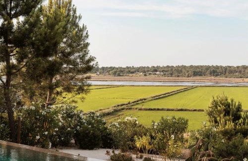 Carvalhal Villa | Relax at Campo de Arroz: Family-Friendly with Pool Access