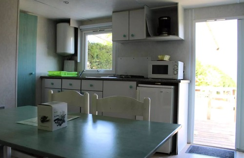 Miribel-les-Echelles House | Experience Camping Le Balcon de Chartreuse: Mobile Home Stay