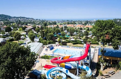 Houlgate House | Campsite La Vallée* - Mobile home Comfort XL 3 rooms 4 people - TV