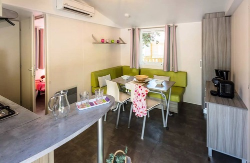 Cadenet House | Campsite Le Val de Durance **** - Mobile home 3 rooms 4 adults + 2 children air conditioned