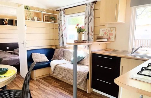 Mirepeisset House | Campsite Le Val de Cesse * - WELCOME mobile home 32m² - 3 bedrooms - TV - air conditioning - terrace - 6 people