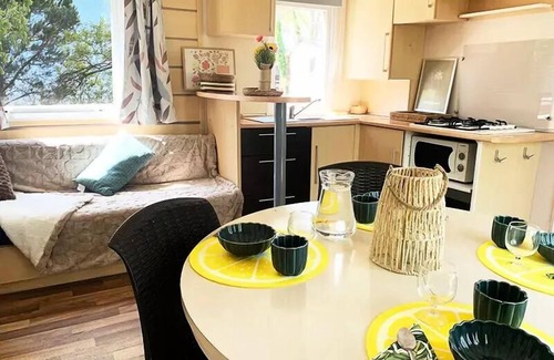Mirepeisset House | Campsite Le Val de Cesse * - WELCOME mobile home 32m² - 3 bedrooms - TV - air conditioning - terrace - 6 people