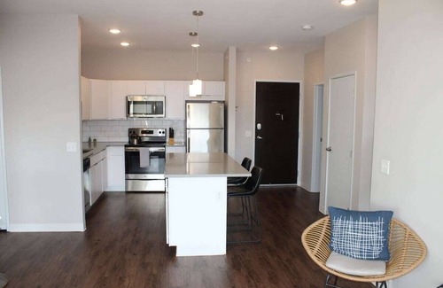 Ames Apartment | Convenient Campustown Flat with Spa and Kitchen Access