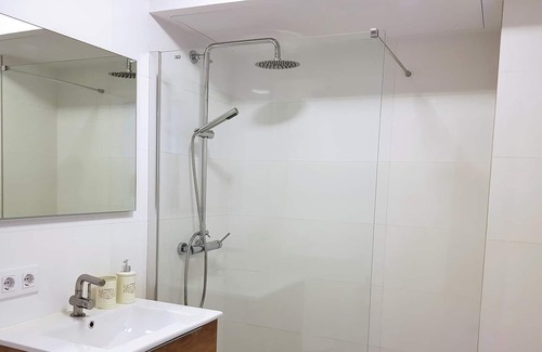 El Terreno Apartment | Can Barbará. Private terrace overlooking to the harbour.