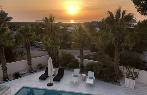 Cala Comte Villa | Escape to Can Love: Sea View, Sunset & Poolside Bliss