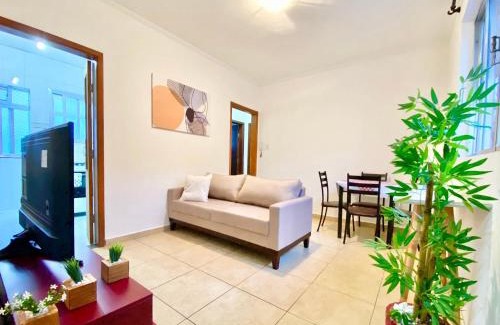 Aparecida Apartment | Canal 5 Embaré: Oceanfront Bliss just Steps from the Beach