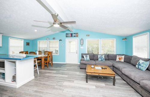 Cedar Lane House | Canal Front Home with Fishing Pier & Game Room Awaits