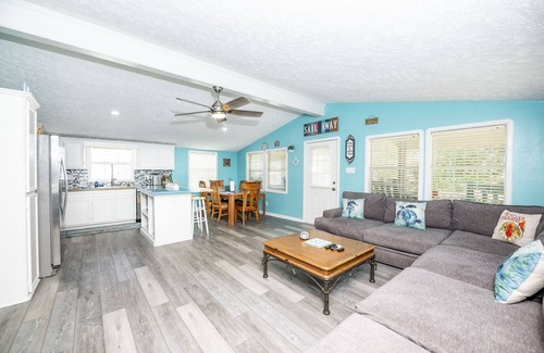 Cedar Lane House | Canal Front Home with Fishing Pier & Game Room Awaits