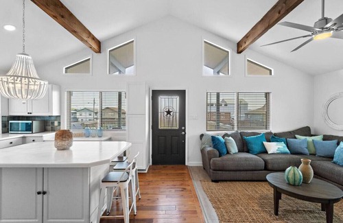 Freeport House | Canal Front Retreat with Dock Access and Game Room Fun