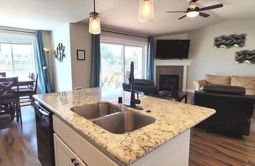 Ocean Shores House | Grand Canal Waterfront Retreat with Private Dock & Hot Tub