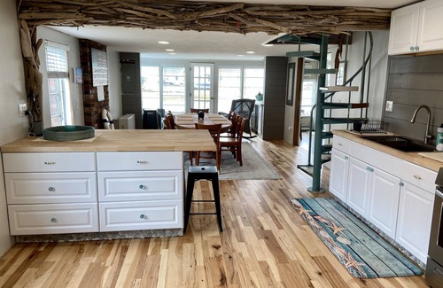 Sylvan Beach House | Canal Front Retreat: Walk to Beach & Enjoy Ocean Views