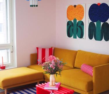 Keskinen District Apartment | Bright Two-Room Condo with Scenic Views - 4-Star Stay