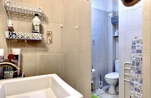 La Jetee Apartment | Oceanfront Studio Steps from Canet Beach for Families