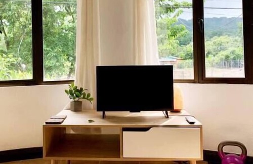 Cabuya Apartment | Inviting Canopy Haven: 1BR with Jungle Views & Balconies