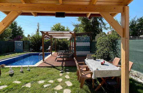 Dalyan City Center Villa | Cansu's Stonehouse in Dalyan - Stone Villa with Pool in Centre