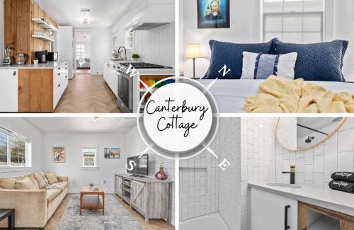 East Cesar Chavez House | Pet and Child Friendly Canterbury Cottage - 4 Star Comfort