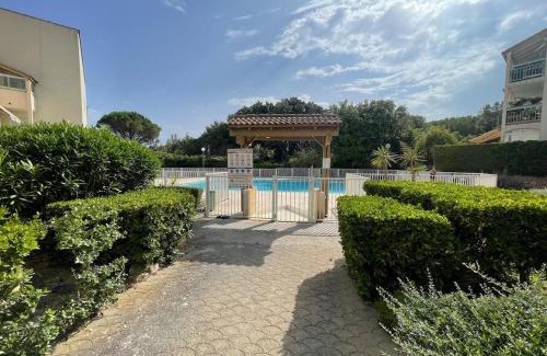 Sausset-les-Pins Apartment | CAP AZUR- Jardin, piscine et accès plage