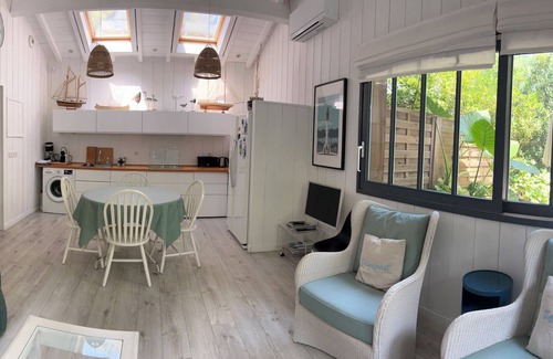 Cap-Ferret House | Cap Ferret: Cozy Wooden Cabin with Pool and Ocean Views