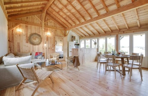 Cap-Ferret Villa | Cap-Ferret Coastal Bliss: Villa with Sea Views,Tranquil Garden,Luxury Amenities.