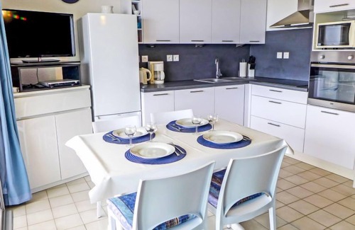 La Cote Radieuse Apartment | Oceanfront Retreat: Cap Sud by Interhome with Spa & Breakfast