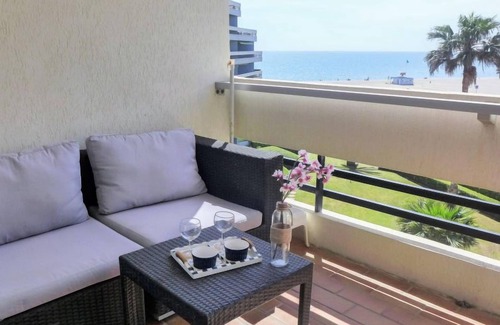 La Cote Radieuse Apartment | Oceanfront Retreat: Cap Sud by Interhome with Spa & Breakfast