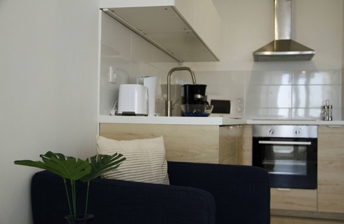 Costa de Caparica Apartment | Cozy One-Bedroom Apartment with Balcony by Costa da Caparica Beach