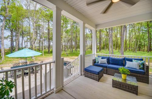 Bay Ridge House | Cape Charles Home with Private Beach and Ocean Views