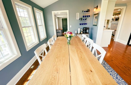 Cape Charles House | Ultimate Cape Charles Retreat with Game Arcade and Spa