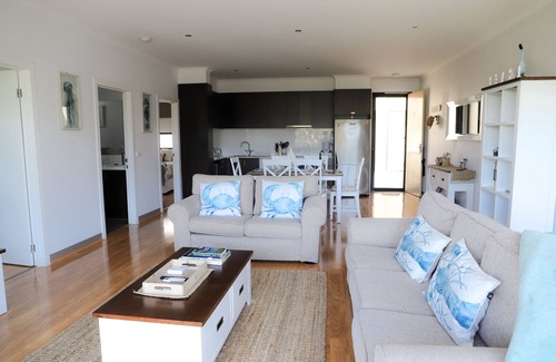 Capel Sound Apartment | Capel Sunrise: Oceanfront 2BR with Pool & Breakfast Options